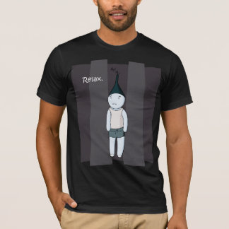 Camiseta Relaxe, obscuridade colorida