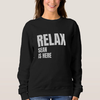 Camiseta Relaxe Sean Está Aqui Nomes De Nascimento Popular 