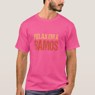 Camiseta Relaxe, sou um Sobrenome Ramos, Apelido Personaliz