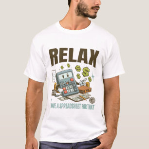 Camiseta Relaxe, tenho uma planilha para isso