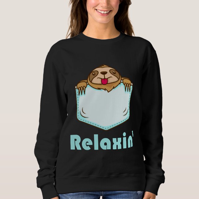 Camiseta Relaxin Sloth (Frente)