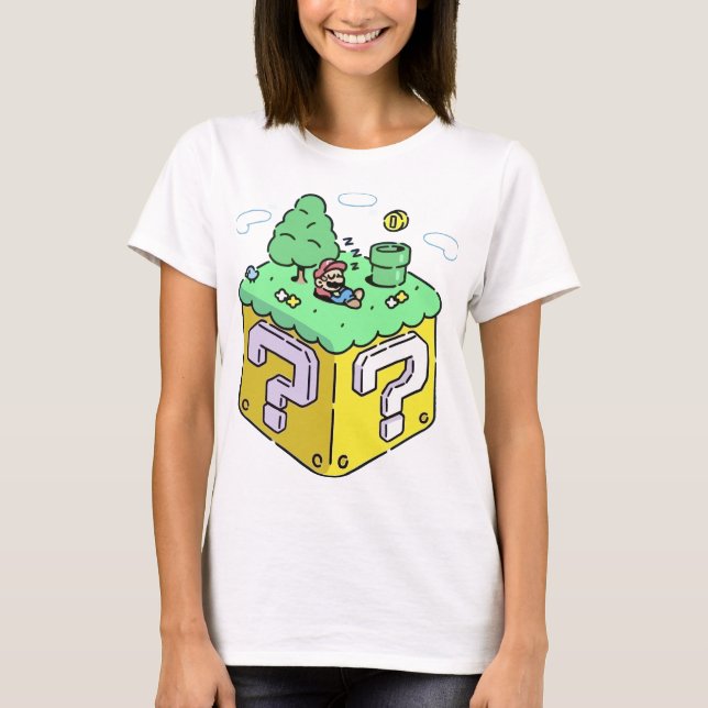 Camiseta Relaxing Pixel Hero (Frente)