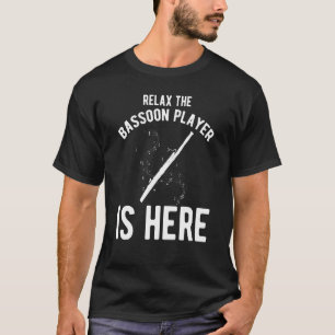 Camiseta Relay Bassoon Player Está Aqui