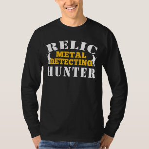 Camiseta Relic Metal Detectando Caçador - Caça Engraçada