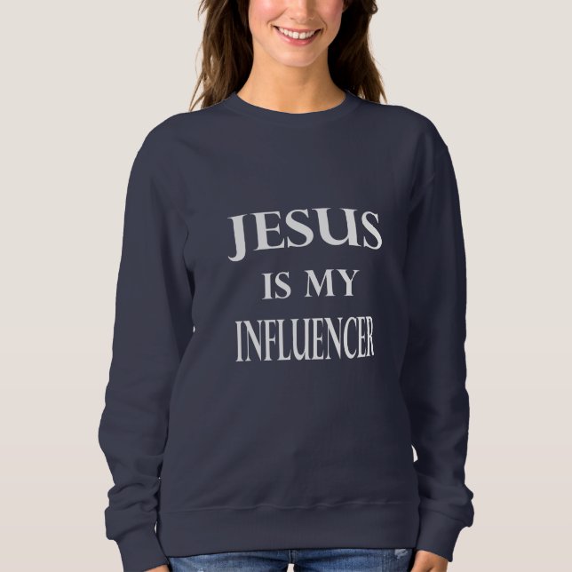 Camiseta Religião - Jesus é meu influente (Frente)
