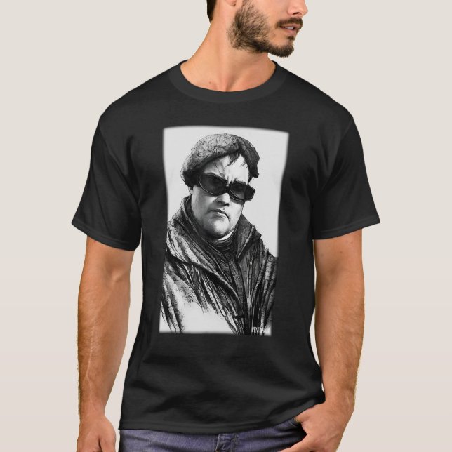 Camiseta Religião Martin Luther Igreja Evangélica Óculos de (Frente)