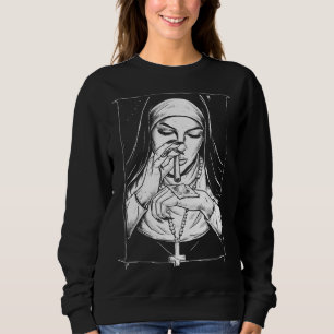 Camiseta religião ruim freiras malvadas