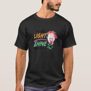 Camiseta Religioso Cristão Mateus 516 Deixe Sua Luz Espanto