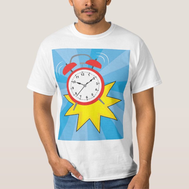 Camiseta Relógio Alarmando (Frente)