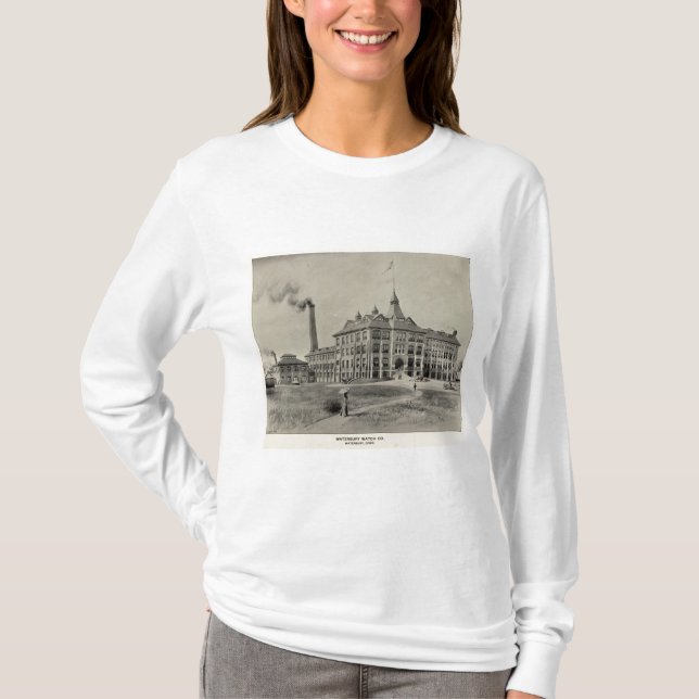 Camiseta Relógio Co de Waterbury (Frente)