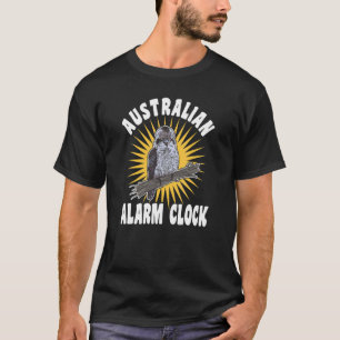 Camiseta Relógio De Alarme Australiano Para Um Fã E Pássaro