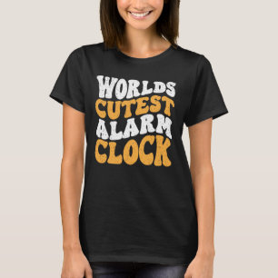 Camiseta Relógio de Alarme mais Cutâneo do Mundo
