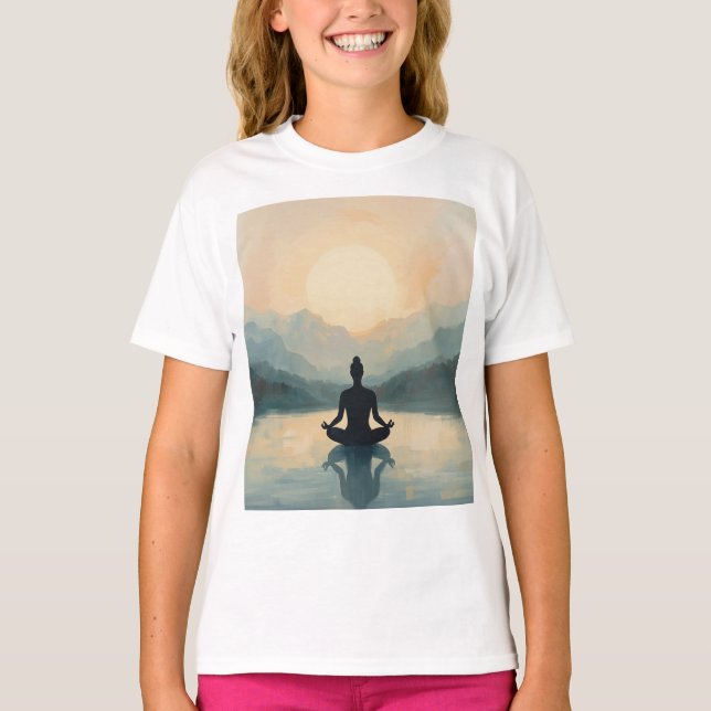 Camiseta Relógio de bem-estar (Frente)