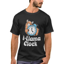 Relógio de Llama Engraçado Design de Llama Fofo Pu