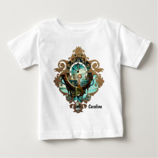 Camiseta Relógio marítimo fantástico steampunk