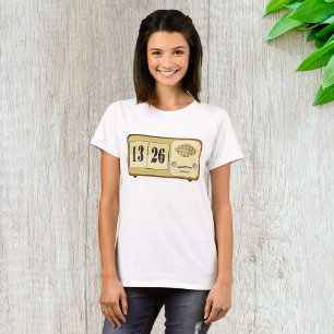 Camiseta Relógio Rádio Flip Vintage Retro