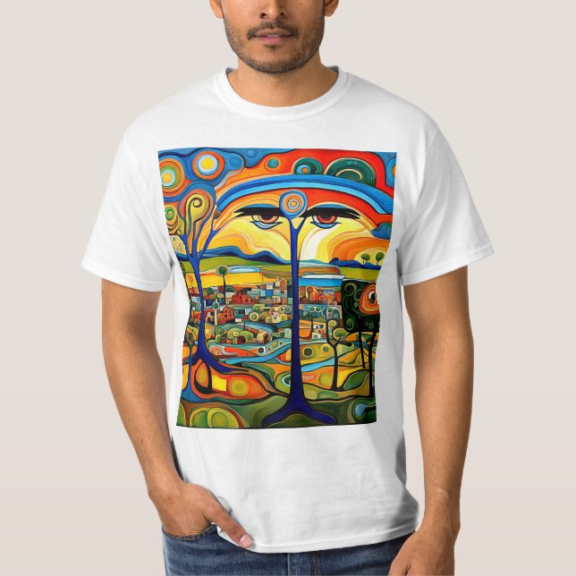 Camiseta Relógios da Natureza (Frente)