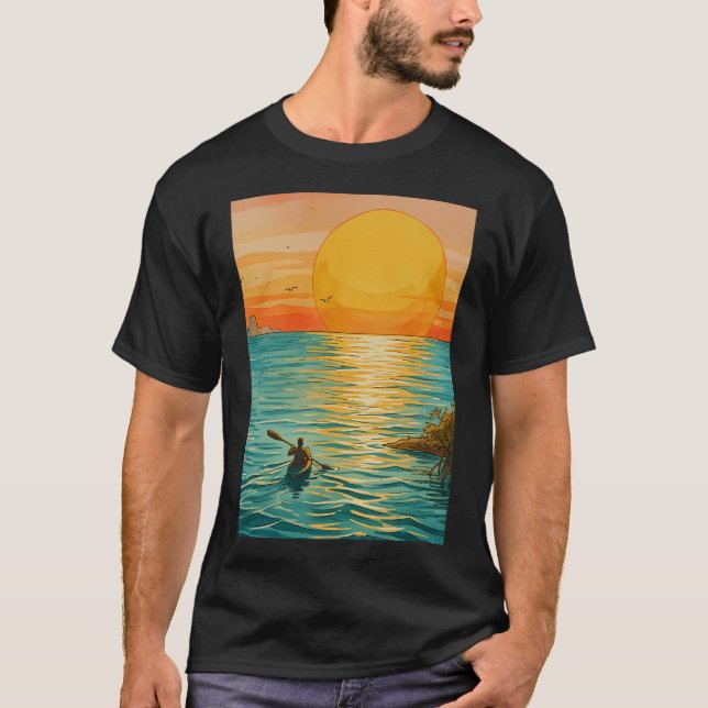 Camiseta Remada da Hora Dourada (Frente)