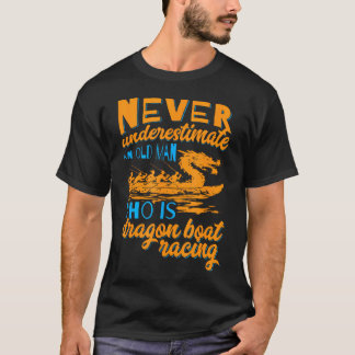 Camiseta Remador de Barco Dragão Competição de Remo Barco D