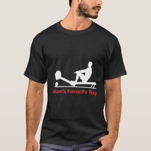 Camiseta Remando Gift Engraçado Erg Indoor Boi Tripulação E