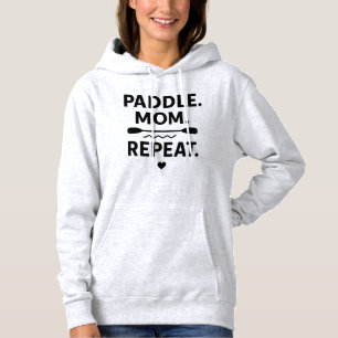 Camiseta Remar Mãe Repetir Divertido Aventura de Caiaque ao