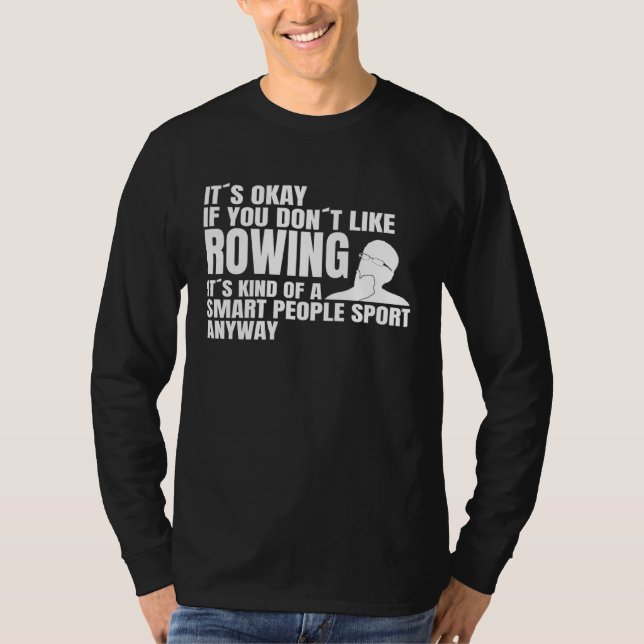 Camiseta Remar Remar é um esporte de pessoas inteligentes r (Frente)