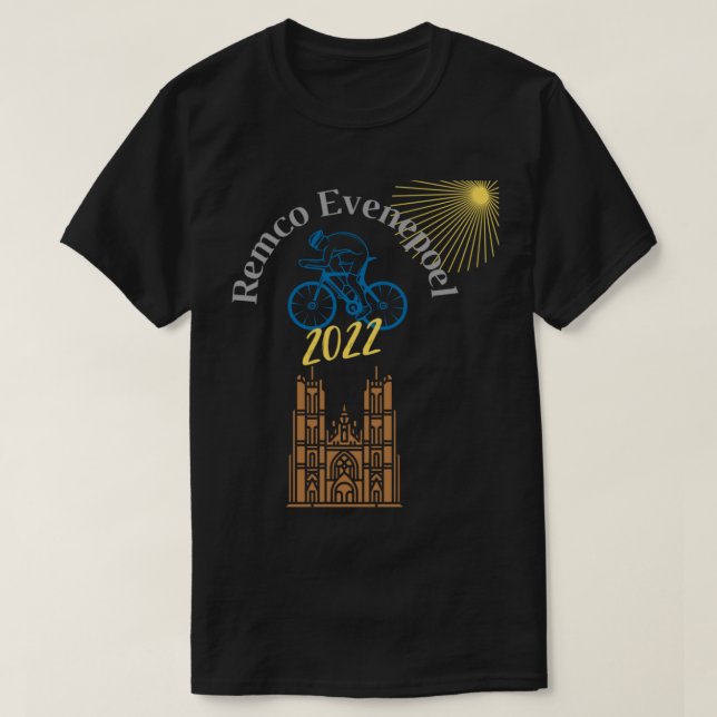 Camiseta Remco Evenepoel (Frente do Design)