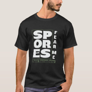 Camiseta Remediação de Mofo Remoção de Mofo