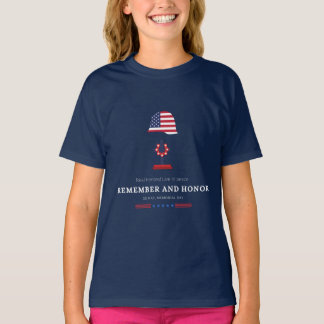 Camiseta Remember and honor
