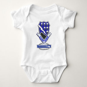 Camiseta Remendo de Currahee & crachá de infantaria de