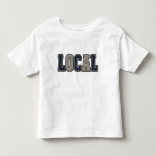 Camiseta Remendo Local Colchão PNG Design de Costura de Têx