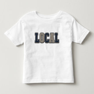 Camiseta Remendo Local Colchão PNG Design de Costura de Têx