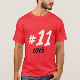 Camiseta Remera #11 ever