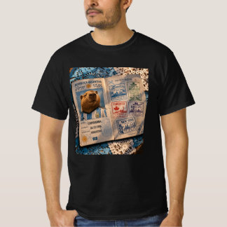 Camiseta   Remera Pasaporte Capibarra