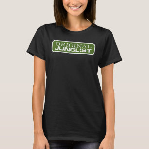 Camiseta Remi Verde do Drum Junglist Original e do Bass DnB