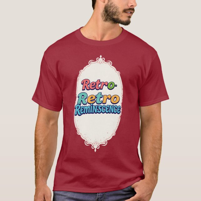Camiseta Reminiscência Retro (Frente)