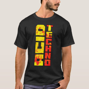 Camiseta Remix Acid Techno Acidcore Rough