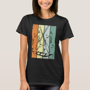 Camiseta Remo de canoagem retrô Remador Caiaque Canoísta
