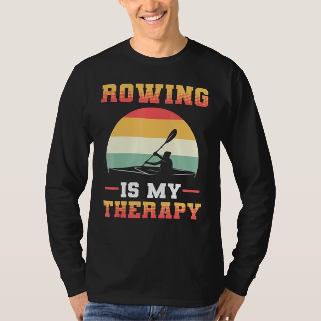 Camiseta Remo É Minha Fila De Terapêutica (Frente)