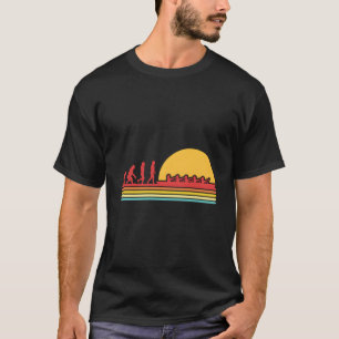 Camiseta Remo Evolução Barco Remando Canoagem Caiaque