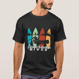 Camiseta Remo no Rio Colorado Vintage Retro Canoagem Adv