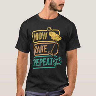 Camiseta Remoção de grama de jardinagem de jardinagem de ma