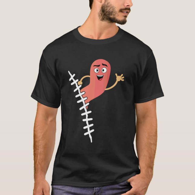 Camiseta Remoção do Apêndice  Apendicite Apendicectomia Pós (Frente)