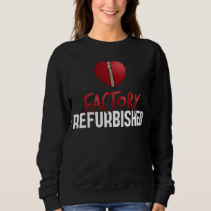Camiseta remodelação de fábrica cirurgia de coração aberto