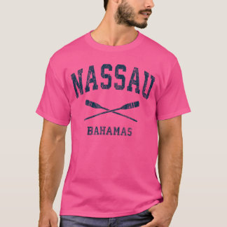 Camiseta Remos Esportivos Náuticos Vintage das Bahamas Nass