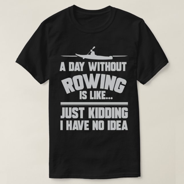 Camiseta Removendo Kayak 3 (Frente do Design)