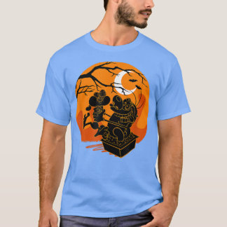 Camiseta Ren e Stimpy Halloween Assombrados Sunset Hug