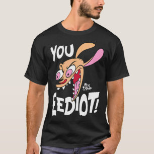 Camiseta Ren E Stimpy Você Eediot