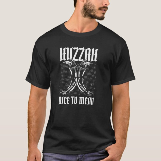 Camiseta Ren Faire Para A História Medieval Do Mercado De E (Frente)