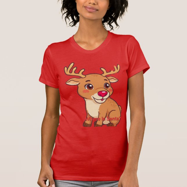 Camiseta Rena bebê (Frente)